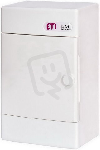 Nástěnná rozvodnice ECT4PO 4M (1x4) IP40 ETI 001100141