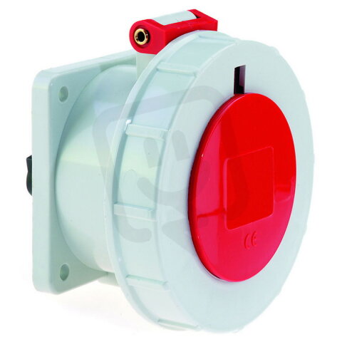 Zásuvka vestavná 32A 7p 400V IP67 6h BALS 13333