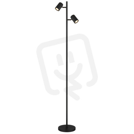 Stojací lampa JAMES černá matná 2x5W GU10 IP20 GLOBO 57918SB
