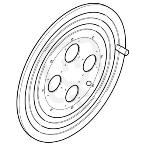Čelo ke kabelovému bubnu ROLLER 450 4x 16A/32A (zásuvky 422.xxxx) SCAME SC92090