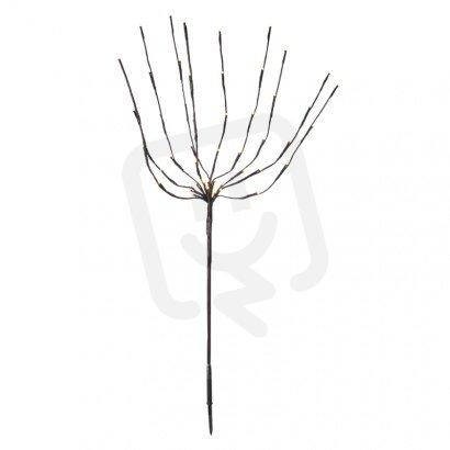 LED vánoční stromek, 3xAA, teplá bílá, časovač