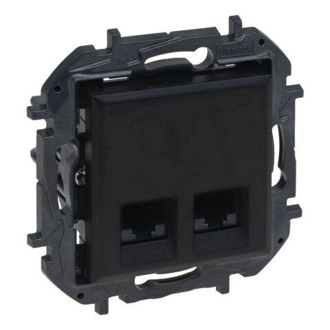 NILS-2XRJ45 C5E UTP ČERNÁ LEGRAND 863560B
