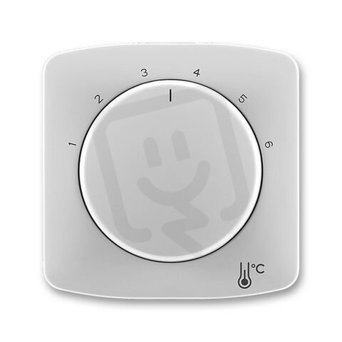 Kryt termostatu s otočným ovládáním, šedá ABB 3292A-A00300 S