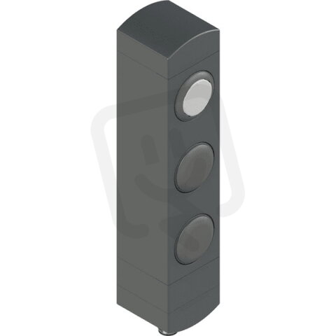 Ovládací jednotka BN 3 prvky (konfigurace A60) 1NO, Konektor M12,12 pólů, IP65