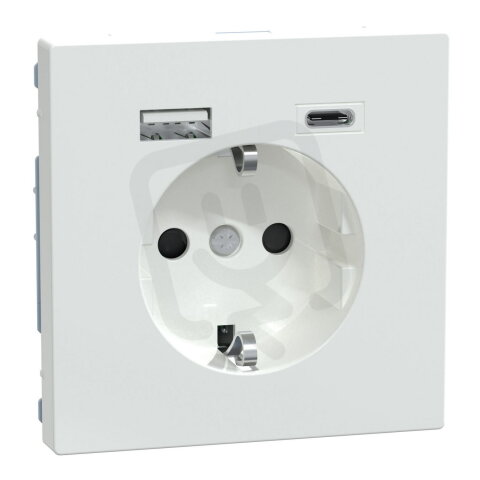 MEG2367-6035 Zásuvka Schuko, Sys-D, USB