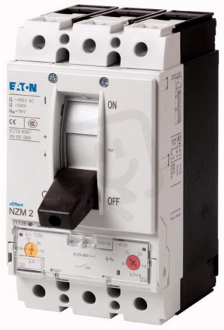 Jistič NZMC2-M160 3pól, ochr.motorů, 36kA, 160A EATON 271425