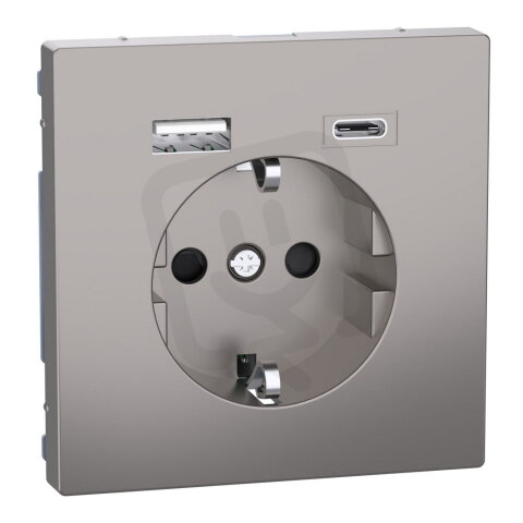 MEG2367-6050 Zásuvka Schuko, Sys-D, USB