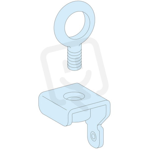 4 závěsná oka SCHNEIDER LVS08700