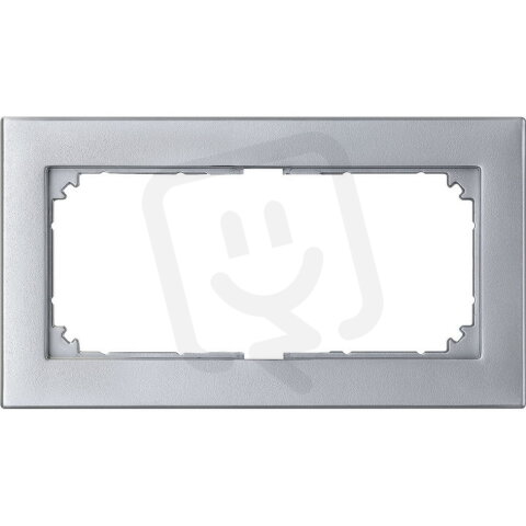 Rámeček M-Plan 2násobný bez stř Alu SCHNEIDER 488860