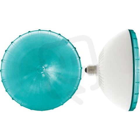 Žárovka LED FEU 2.0 110/240 V, AC, E27, zelená, světle šedá, průměr 200 mm 35154