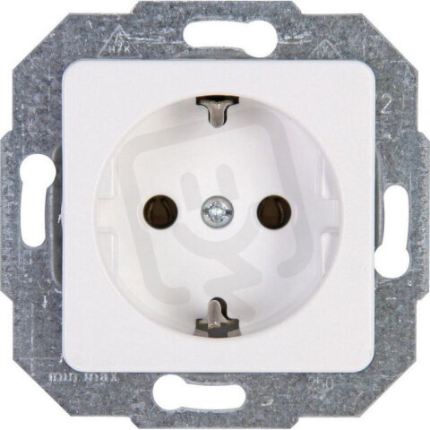 113613087 Earthed socket outlet, 1-fold,