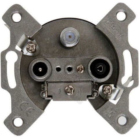 916400181 Antenna socket TV/RF/SAT, sing