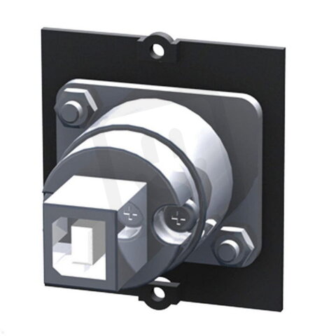 Bachman 917.018 Uživatelský modul 1xUSB 2.0 A/B BCM-8 černý
