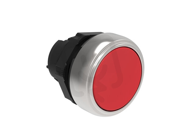 Lovato LPCB104 Plastová hlavice červená lícující