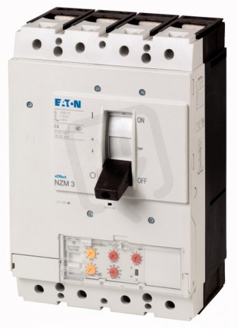 Jistič NZMH3-4-VE400/250 4pól, el.spoušť, selektivní, 150kA, 400A EATON 265964