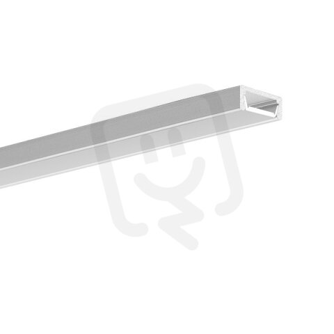 LED hliníkový profil KLUŚ MICRO-ALU stříbrná 3m /B1888ANODA_3m/ ALUMIA A01888A_3