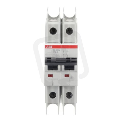 ABB SU202M-C8 jistič char. C 10kA 8A 2P  dle UL489 a CSA 22.2 No. 5