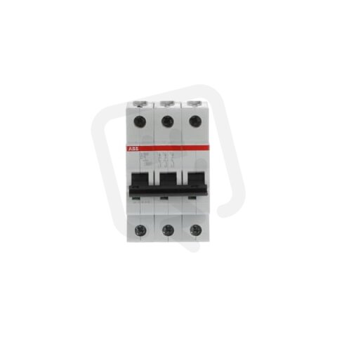 S203-D1 3 fázový jistič 1 A char. D 6kA ABB 2CDS253001R0011