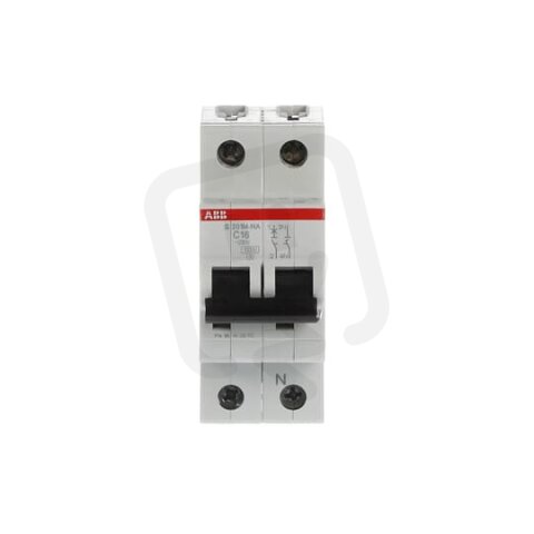 ABB S201M-C16NA jistič 1F odpojení N vodiče (1+NA) 16 A char. C 10kA