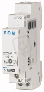 Eaton 284930 Světelné návěstí s blikáním zelená, Un=230V AC/DC Z-BEL/G230