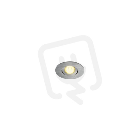 Sada NEW TRIA MINI DL ROUND downlight kartáčovaný hliník 30° 3000K SLV 113976