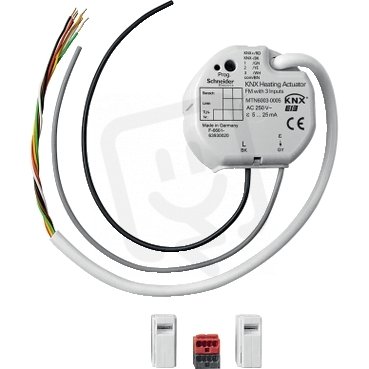 Schneider MTN6003-0005 KNX akční člen pro vytápění pro zap. mon., s 3 BI