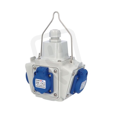 Zásuvkový závěsný box PowerBOX  IP44 4x230V FAMATEL pb140