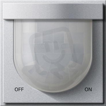 KNX Hlásič pohybu, Komfort 2,20m TX_44 F hliník GIRA 205165