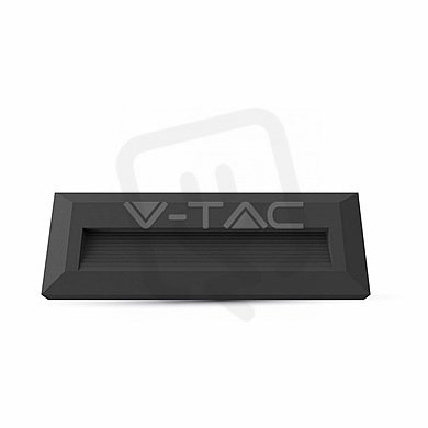 3W LED Step Light Black Body Rectangle Natural White, VT-1162 V-TAC SKU1328