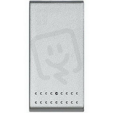 BTICINO LIVINGLIGHT TLAČÍTKO ROZPÍNACÍ KONTAKT 1MODULOVÉ TECH NT4034N