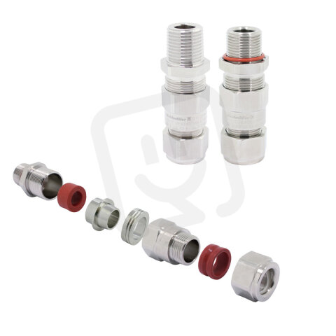 Ex kabelová průchodka E1XZ/50S/NPT1-1/2-WM WEIDMÜLLER 1185140000