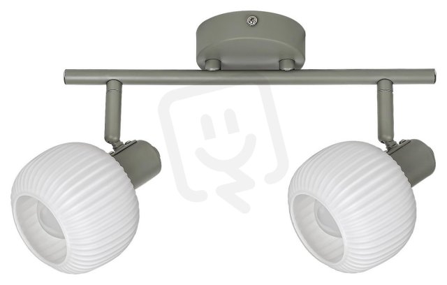 Soraya E14 2x 40W IP20 šedá RABALUX 3967