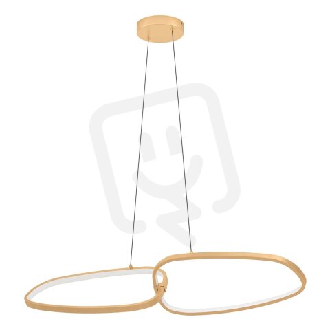 Závěsné svítidlo LODOSA LED-HL mosaz/bílá 37,5W IP20 EGLO 390205