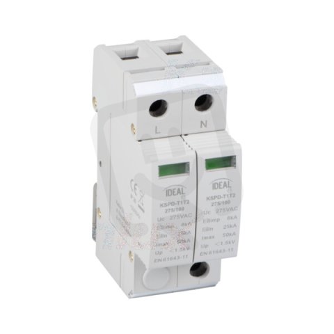 Přepěťová ochrana KSPD T1+T2 275/100 KANLUX 36314