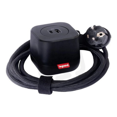 ELECTRON USB A+C ČERNÁ + RÁM