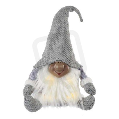 LED vánoční skřítek, 35 cm, 3x AA, vnitřní, teplá bílá EMOS DCFW01