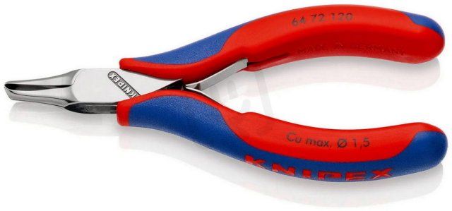 Čelní štípací kleště pro elektroniku 120 mm KNIPEX 64 72 120