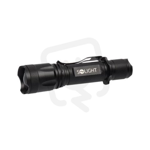 LED nabíjecí svítilna, 600lm, Cree XM-L2 T6, zoom, Li-Ion SOLIGHT WN22