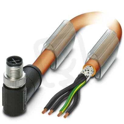 SAC-4P-M12MRS/ 1,5-PUR PE SH Napájecí kabel 1424108