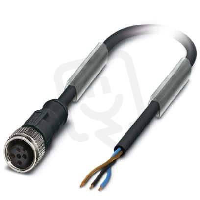 SAC-3P-10,0-PVC/M12FS BK Kabel senzoru/aktoru 1508381