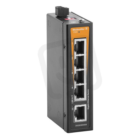 Síťový přepínač Gigabit Ethernet IE-SW-ELB-05-5GT WEIDMÜLLER 2828560000