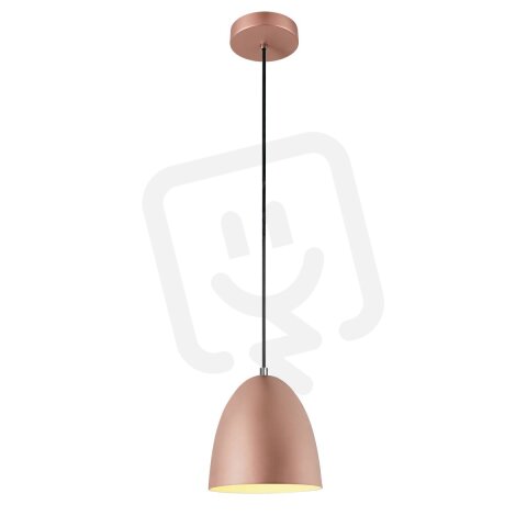 PRO CONE 20, závěsné svítidlo, délka závěsu 250cm, E27, 1x max. 60W, měděná/bílá