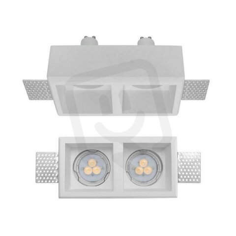 XGESS MINI TRIM. REC. SQ. SPOT GU10/PAR1