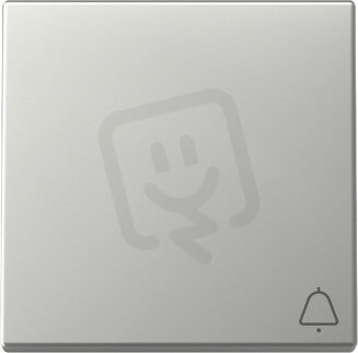 Kolébka se symbolem zvonku System 55 nerez GIRA 3286600
