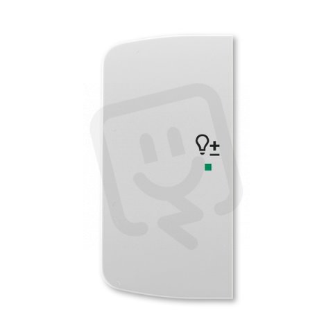 ABB Tango Kryt 2násobný levý symbol stmívání šedá 6220A-A02104 S