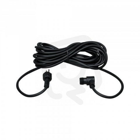 Profi Line prodluž. kabel IP65 5m černý