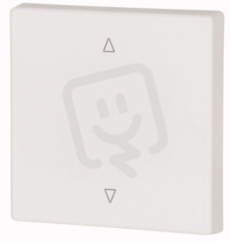 CWIZ-01/55 Kryt RF tlačítka 55x55mm Nahoru-dolů Zářivě bílá lesklá Eaton 179604