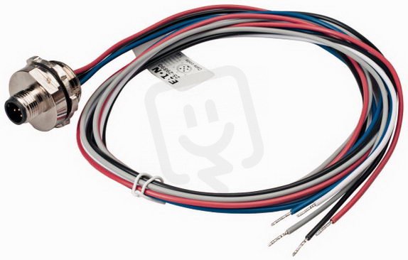 SWD4-PRM5-1-S SWD 5-pólová M12 zástrčka s předmontovanými vodiči 1 m 174759