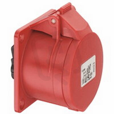 CEE zásuvka 5P/16A/400V IP44 vestavná přímá ABL F51S301