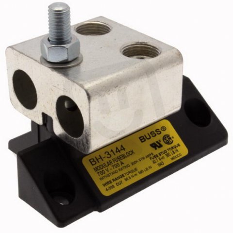 Pojistkový spodek Eaton BH-3033 pro rychlé pojistky,1250V, 700A